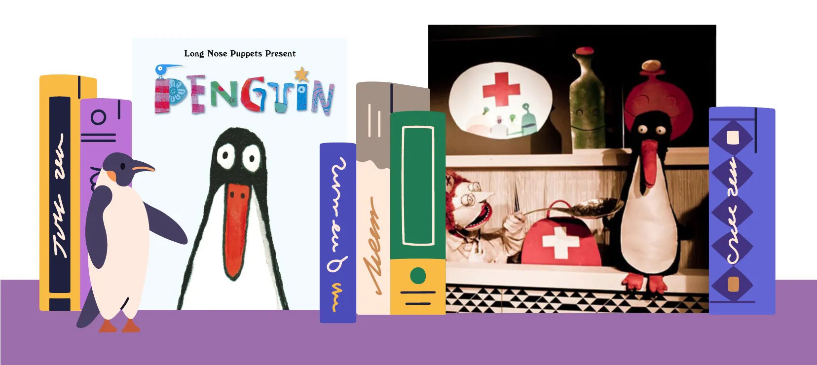 Long Nose Puppets’ Penguin show and the Penguin picture book